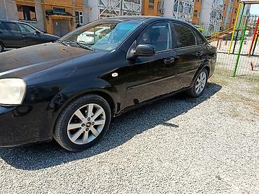 бишкек мото: Chevrolet Lacetti: 2007 г., 1.6 л, Кол менен иштөөчү, Бензин, Седан — 4