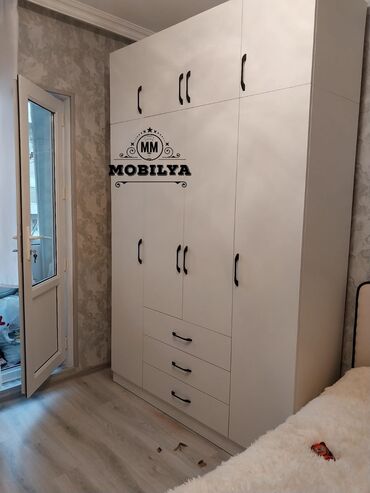 Dolablar: Yeni, Açılan, 4 qapılı Düz dolab, Qarderob, paltar dolabı, Azərbaycan — 8