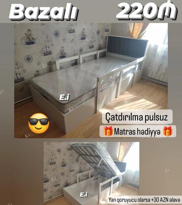 Dolablar: Yeni, Təknəfərlik çarpayı