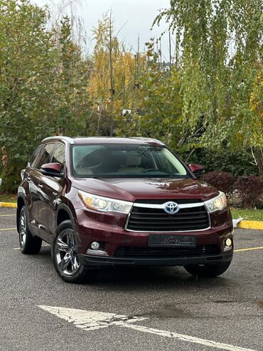 Toyota: Toyota Highlander: 2015 г., 3.5 л, Автомат, Гибрид, Внедорожник