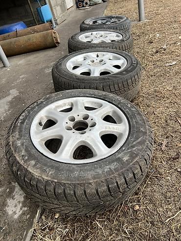 e53 amg: Колеса в сборе 225 / 65 / R 16, Зима, Б/у, Комплект, Легковые, Литые, отверстий - 5 — 3