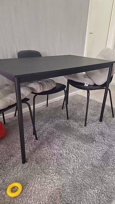 komoda polovna: IKEA sett za trpezariju – sto sa 4 stolice Kupljeno prošle godine, kao — 5