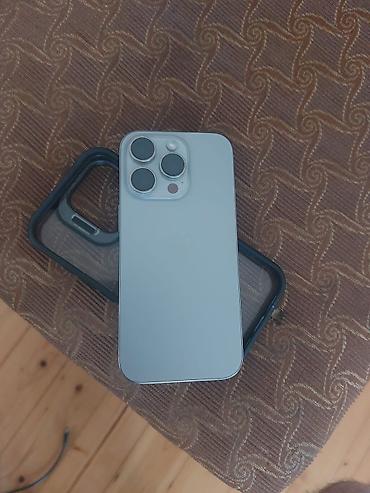 IPhone 16 Pro, 128 GB, Gümüşü, Barmaq izi, Face ID, Simsiz şarj