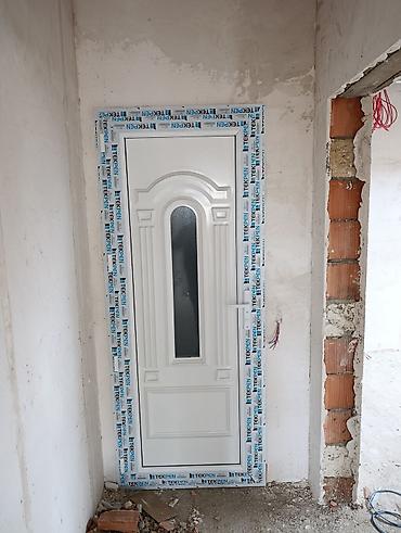 plastik qapilar: Tualet üçün Yeni Plastik qapı 80x200 sm Çərçivə ilə, Zəmanətli, Ödənişli quraşdırma, Ödənişli çatdırılma — 7