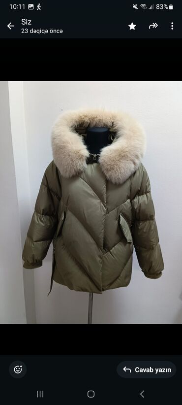 женские зимние дубленки: Qadınlar üçün qışlıq üst geyimləri kolleksiyası - Şişmə qısa kurtka