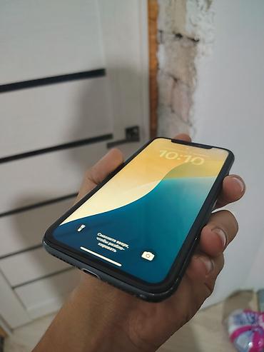 face: IPhone 11, Б/у, 64 ГБ, Черный, 65 % — 2