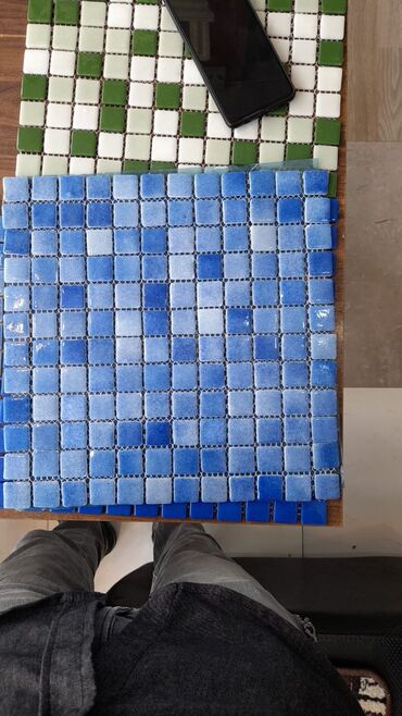 Digər bitirmə materialları: Hovuz ucun mozaika. Yerli istehsal mozaikalar Turkiye istehsali — 4