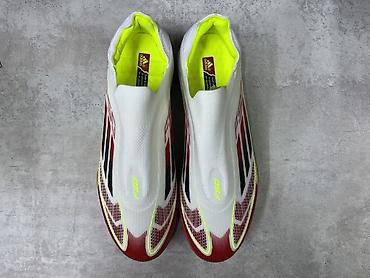 Бутсы: Футбольные бутсы/сороконожки Adidas F50 без шнурков - Тип — 5