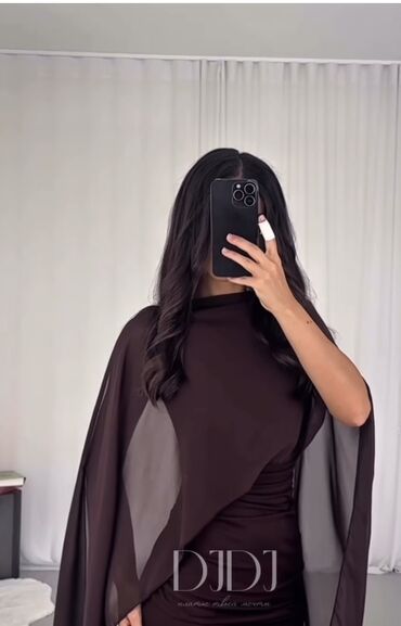 фасоны платьев для полных девушек: Күнүмдүк көйнөк, Күз-жаз, Узун модель, Шифон, Стандарт