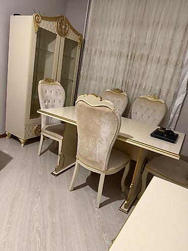 Mebel: İkinəfərlik çarpayı, 2 tumba, Dolab, Komod, İşlənmiş — 3