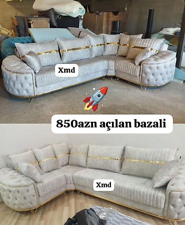 divan almaq: Künc divan, Yeni, Açılan, Bazalı, Parça, Şəhərdaxili pulsuz çatdırılma — 1