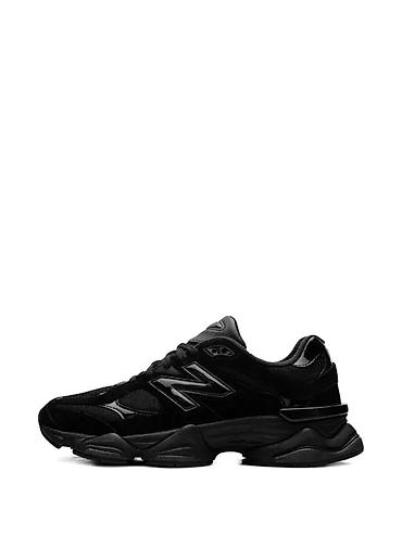 Kişi ayaqqabıları: New Balance 9060 “Triple Black” kişi/kadın krossovkası - Rəng: tam — 4