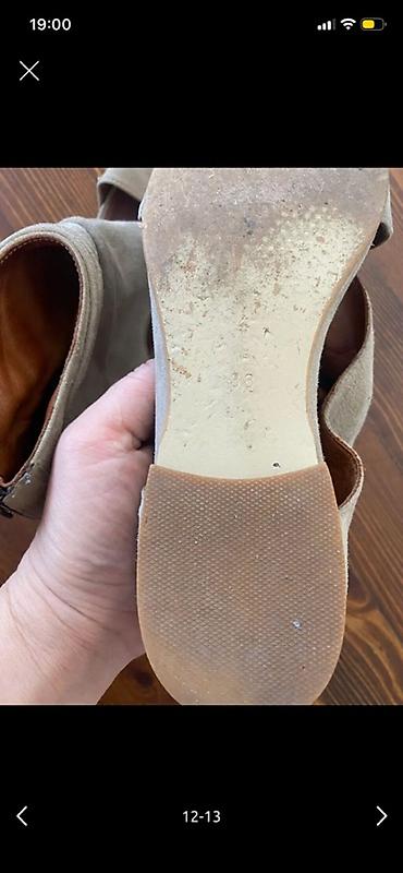 Босоножки, сандалии, шлепанцы: Босоножки, 40, Massimo Dutti, Б/у, цвет - Коричневый, Самовывоз — 12