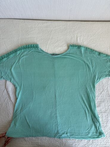 Футболки: Футболка, Германия, H&M, Хлопок, Б/у, S (EU 36), XS (EU 34), M (EU 38)
