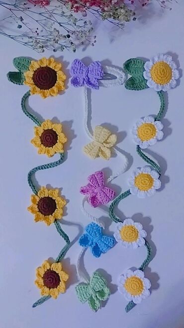 Saç aksesuarları: Qizlarimiz ucun şirin aksesuarlar.Sifaris qebul olunur — 7