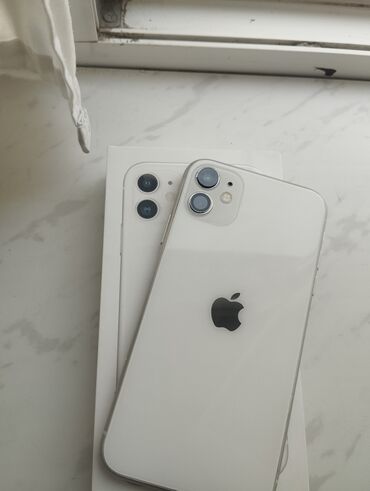 Apple iPhone: IPhone 11, 64 GB, Ağ, Face ID