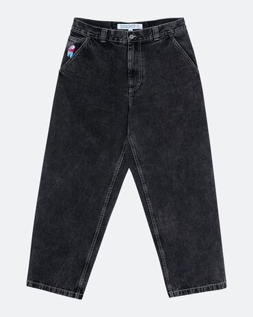 детские джинсы на 12 мес: Джинсы S (EU 36), M (EU 38), L (EU 40), цвет - Черный
