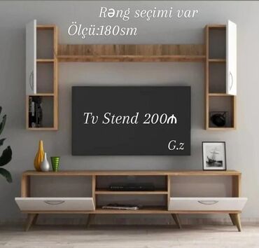 maye aboylarin qiymeti: *Tv Stend ✔️200Azn* ▫️İstehsal Rusiya Laminat 18/lik qalınlıqda