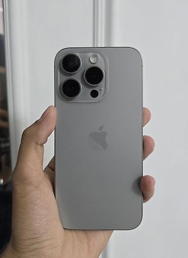 ‼️IPhone 15 Pro‼️ (серебристый/натуральный титановый оттенок) срочно