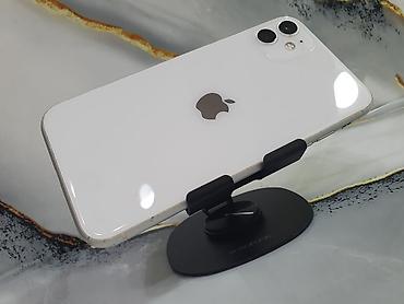 Apple iPhone: IPhone 11, Б/у, 128 ГБ, Белый, 69 % — 11