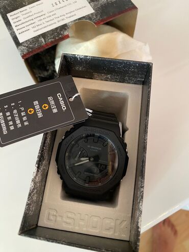 Smart qolbaqlar: Qol saatı, G-Shock, rəng - Qara