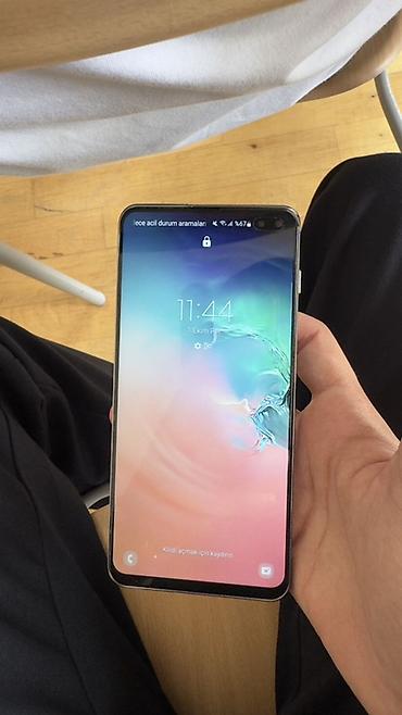 telefon note 10: Samsung Galaxy S10 Plus, 128 ГБ, цвет - Белый — 1