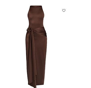 Haljine: Haljine vise modela sa elastinom. Bez,crna,borda,roza,puder — 17