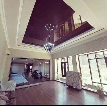 Натяжной потолок: Натяжной потолок Глянцевое, Матовое, 3D потолки Бесплатный замер, Гарантия, Монтаж — 12