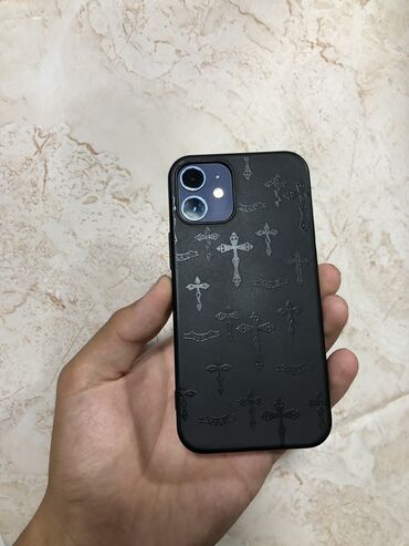 купить компьютер windows 7: IPhone 12 mini, Колдонулган, 64 ГБ, Көк, Заряддоочу түзүлүш, Каптама, 78 %