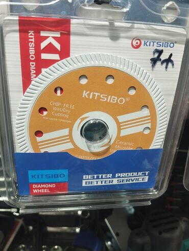 Вешалки: KITSIBO Diamond Wheel – keramika və mikrolit materialların kəsilməsi