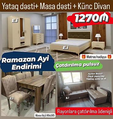 divan kreslo gence: Yeni, Künc divan, Qonaq otağı üçün, Açılmayan — 4