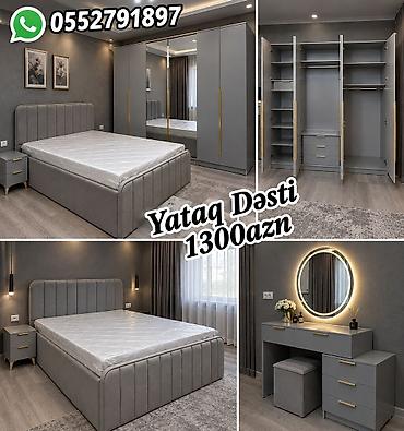Modern “Yataq Dəsti” – 1300 AZN Tərkib: - Yumşaq başlıqlı, parça üzlü