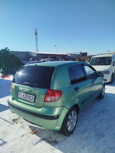 газ 10: Hyundai Getz: 2003 г., 1.4 л, Механика, Бензин, Хетчбек