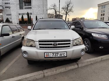 Toyota: Toyota Highlander: 2002 г., 3 л, Автомат, Бензин, Внедорожник