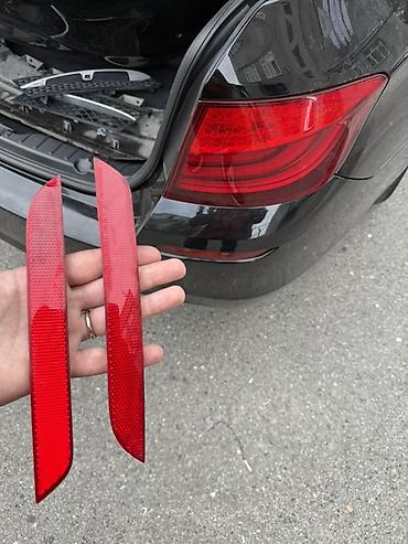 Bmw f10 Arxa bamper üçün qırmızı reflektor cütü - Tip: Universal arxa