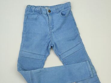 jeansy guziki wysoki stan: Jeans, 13 years, 158, condition - Good