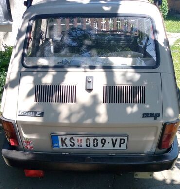Fiat: Fiat 126: 0.6 l | 1990 г. 37963 km. Limuzina — 3