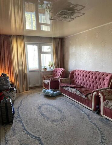 здаю квартира ош: 3 комнаты, 58 м², 104 серия, 4 этаж