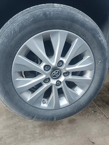 диска 15: Диски R 15 Toyota, Комплект, отверстий - 5, Б/у — 2
