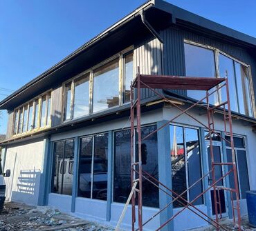 Алюминиевые окна на заказ: Алюминиевое окно на заказ, Тип окна: Витражные, Фасадные, Балконные, Бесплатная установка, Без рассрочки — 28