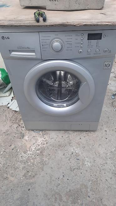 paltaryuyan 2 ci el: Paltaryuyan maşın LG, 6 kq, İşlənmiş, Avtomat, Qurutmasız, Kredit yoxdur, Ödənişli çatdırılma — 1