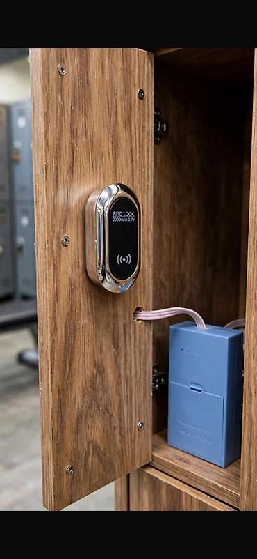 считыватель смарт карт: RFID-замок для шкафчиков Комплект для установки на — 1