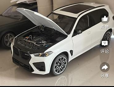 мини квадрокоптер: Коллекционная модель автомобиля BMW X5 M Competition LCI, масштаб — 3