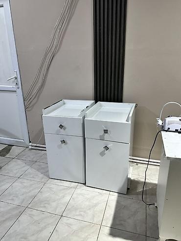 belarus mebel: Salon mebeli dəsti – modullar və raf sistemi - 2 ədəd ağ modullu — 1