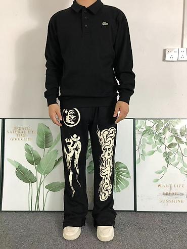 футболка lacoste: Мужская рубашка, M, L, XL, Lacoste, Новый, цвет - Черный — 2
