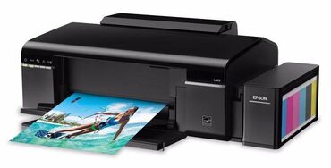 пищевой принтер: Epson L805, работает 100% причина продажи после 10-листов скорость