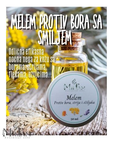 Ostali medicinski proizvodi: ETARSKA ULJA :smilje, lavanda, matičnjak, izop, timijan, tamjan — 15