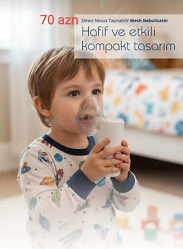 nebulizator: Direct NEXUS Taşınabilir Mesh Nebulizator – Yeni nəsil Qiymət: 70 AZN — 4