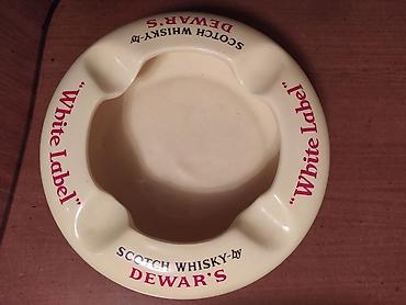 pepe: Антикварная пепельница «SCOTCH WHISKY-by DEWAR'S White Label» — 2