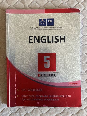 yojik qrup nedir: İngilis dili “English Test Tapşırıqlar kitabı" satılır, artıq ehtiyac